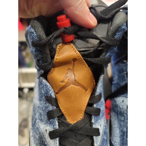 Jordan 6 Denim size 10.5 - Picture 8 of 11